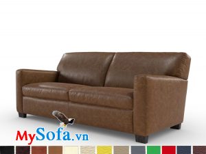 sofa văng da cho phòng làm việc sang trọng MyS-1911571