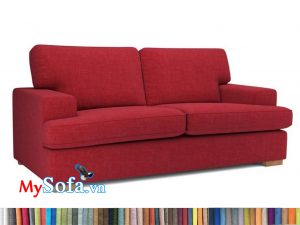 mẫu ghế sofa văng màu đỏ MyS-1911631