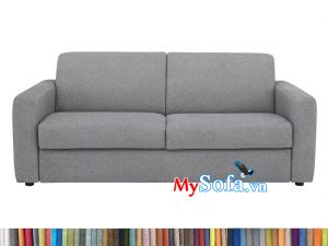 mẫu sofa văng nỉ màu ghi xám MyS-1911660