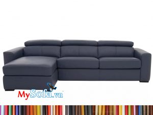 bộ sofa góc chữ L màu xám đen MyS-1911665