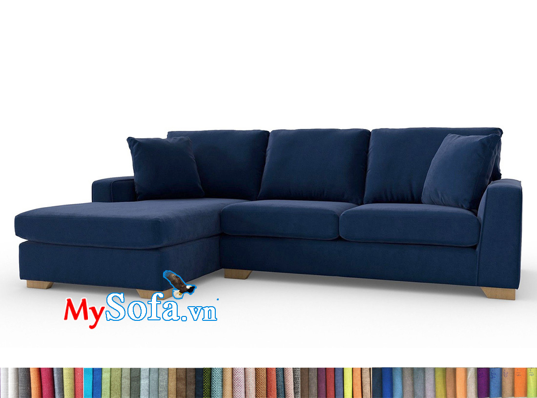 Bộ sofa góc màu xanh đen MyS-1911681