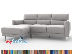sofa góc màu ghi sáng MyS-1911684