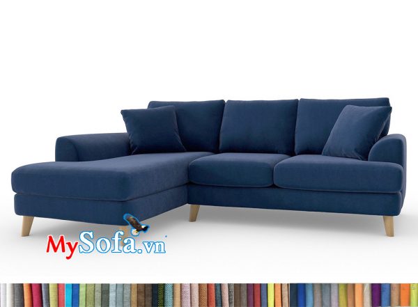 Bộ sofa phòng khách màu xanh tím than MyS-1911692