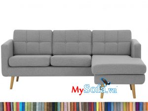 Bộ sofa góc màu ghi xám MyS-1911700