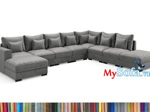 MyS-1912506 Sofa góc chữ U kích thước rộng