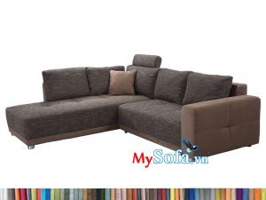 Mẫu sofa nỉ MyS-1912514 có phong cách hiện đại