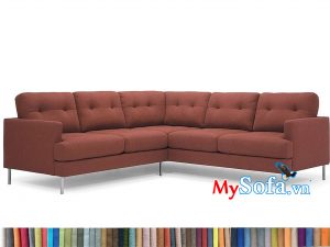 MyS-1912547 sofa nỉ màu đỏ cực sang