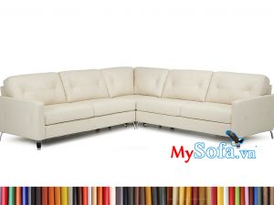 sofa góc da MyS-1912548 sang trọng