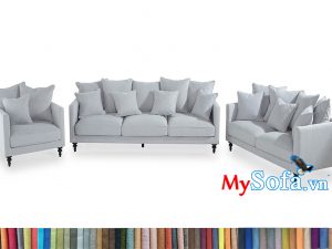 MyS-1912553 bộ sofa nỉ cho phòng khách sang trọng
