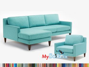 MyS-1912562 Bộ sofa góc nỉ trẻ trung