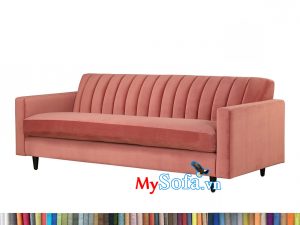 MyS-1912576 Sofa văng dài bọc nỉ hiện đại
