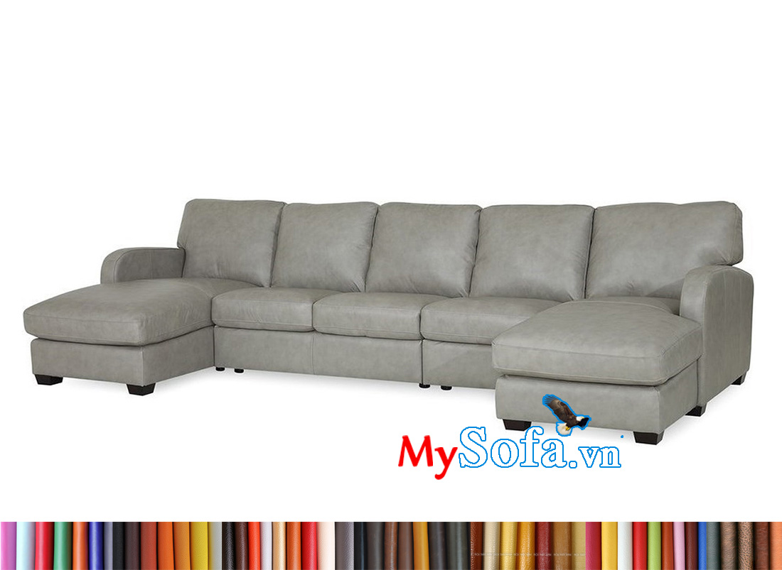MyS-1912577 Sofa góc chữ U màu đá