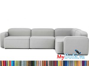 MyS-1912580 mẫu sofa góc nỉ hiện đại