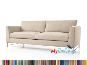 MyS-1912590 ghế sofa nỉ văng nhẹ nhàng