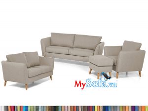 sofa phòng khách chất nỉ hiện đại MyS-1912486