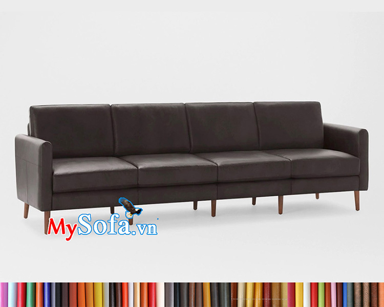 Ghế sofa văng dài MyS-1912304 màu nâu đen