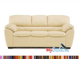 ghế sofa da MyS-1912401 cho phòng khách sang trọng