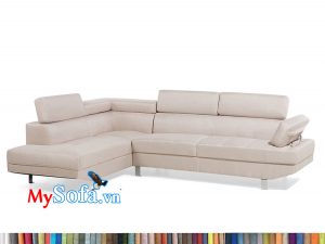ghế sofa da phòng khách chung cư MyS-1912490