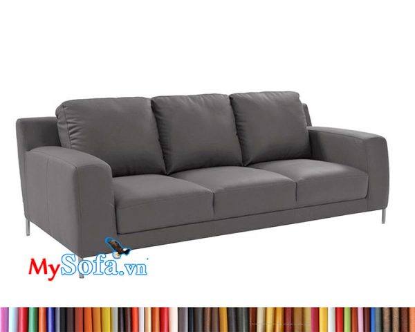 Ghế sofa da MyS-1912499 màu đen sang trọng