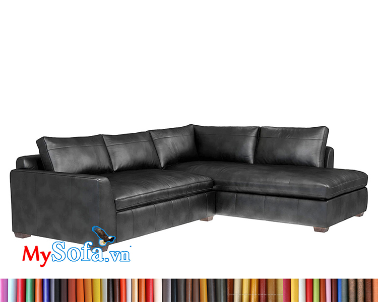 MyS-1912110 ghế sofa da góc chữ L