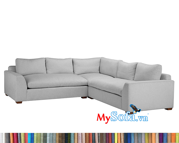MyS-1912115 mẫu sofa nỉ góc chữ L