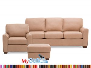 MyS-1912163 bộ sofa văng da sang trọng