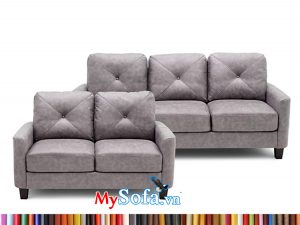 MyS-1912170 bộ ghế sofa da văng mini