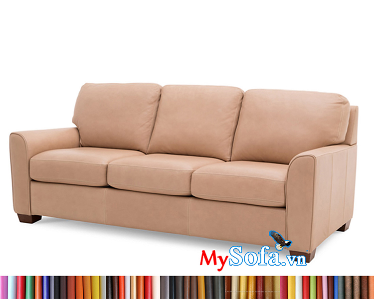 MyS-1912190 ghế sofa văng da hiện đại