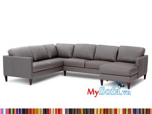 MyS-1912201 ghế sofa góc chất da
