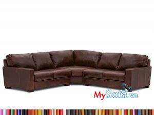MyS-1912205 mẫu sofa da góc