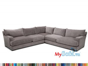 MyS-1912207 mẫu ghế sofa nỉ góc đẹp