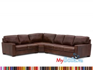 MyS-1912209 ghế sofa góc chất da đẹp