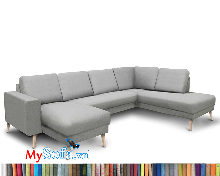 MyS-1912220 mẫu sofa nỉ góc hiện đại