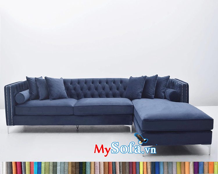 MyS-1912235 ghế sofa nỉ góc đẹp
