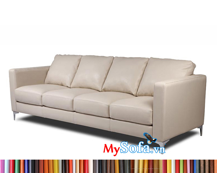 MyS-1912241 mẫu sofa văng da đẹp