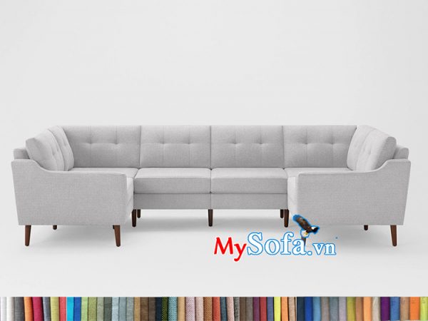 MyS-1912284 Mẫu sofa nỉ góc đẹp