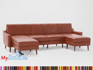 MyS-1912291 Mẫu ghế sofa da góc