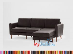 MyS-1912298 Mẫu ghế sofa góc da sang trọng