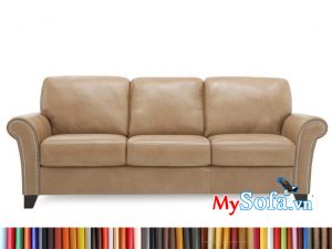 MyS-1912832 Mẫu sofa văng da đẹp