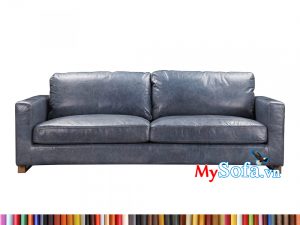 MyS-1912889 Mẫu sofa da văng 2 chỗ đẹp