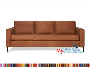ghế sofa da màu da bò MyS-1912431
