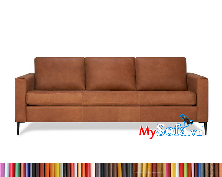 ghế sofa da màu da bò MyS-1912431