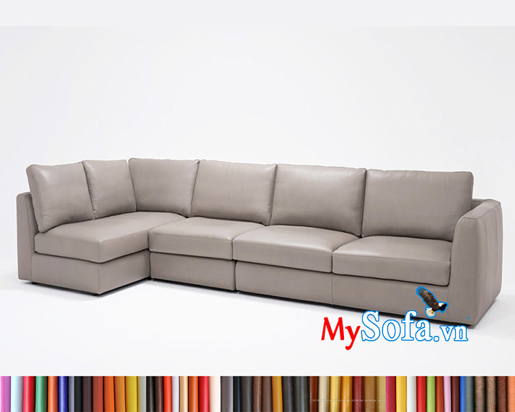 sofa góc chữ L bọc da MyS-1912362