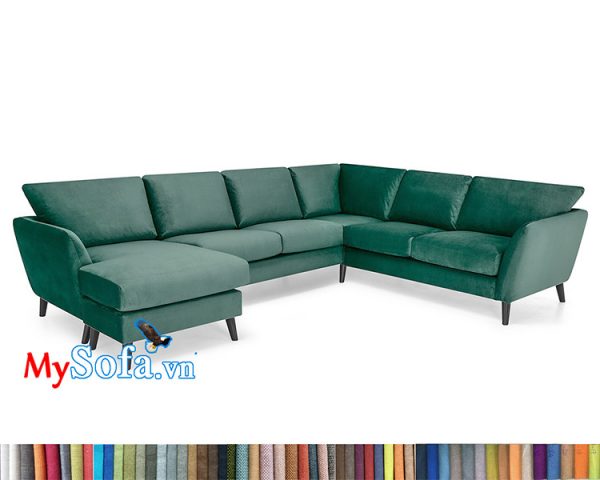 sofa góc MyS-1912483 cho phòng khách rộng rãi