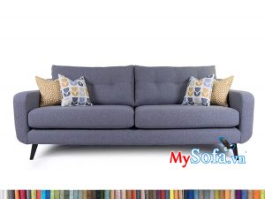 Ghế sofa văng nỉ màu xanh lam MyS-1912381