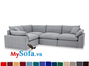MyS-20011010 sofa góc chữ L cho nhà phố