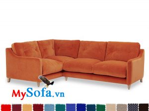 MyS-20011011 ghế sofa nỉ kiểu dáng nhỏ xinh