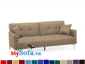 MyS-20011041 Mẫu ghế sofa nỉ dáng văng nhỏ xinh