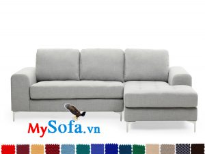 MyS-20011042 mẫu sofa góc nỉ bọc nệm cao cấp