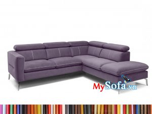 MyS-2001632 sofa phòng khách màu tím bắt mắt